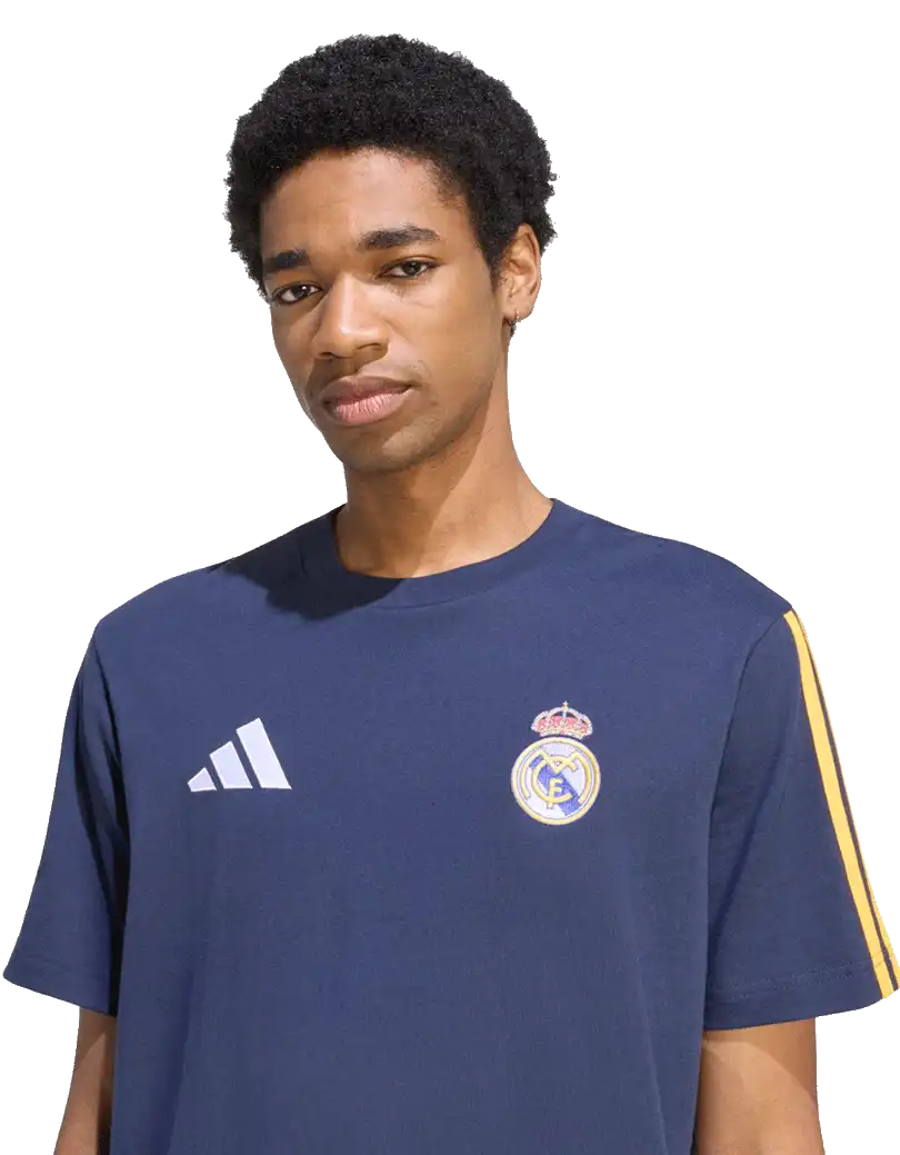 Pánské tričko Adidas Real Madrid 26/27 DNA krátký rukáv modré