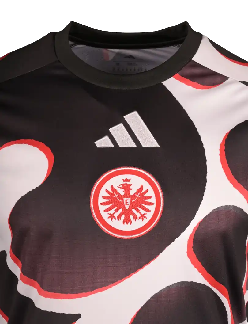 Pánský předzápasový dres Adidas Eintracht Frankfurt 26/27 černý