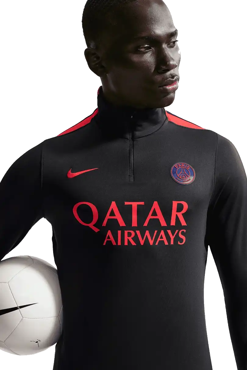 Pánská tréninková mikina Nike PSG 26/27 Strike Drill černá