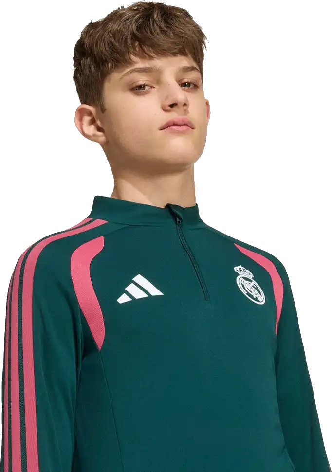 Dětská tréninková mikina Adidas Real Madrid 26/27 Competition zelená