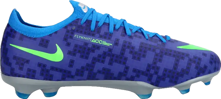 Dětské kopačky lisovky Nike x LEGO Zoom Mercurial Vapor 17 Pro FG modré