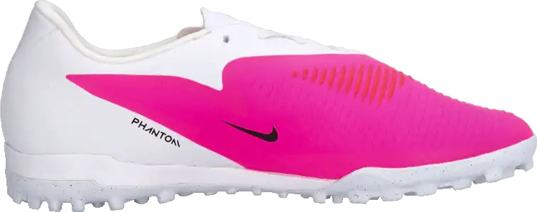 Pánské kopačky turfy Nike Phantom 6 Low Academy TF bílo-růžové