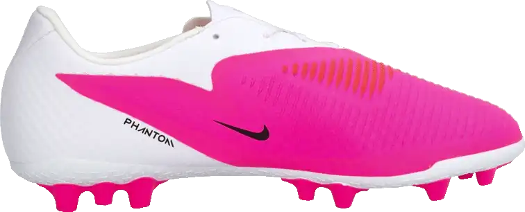 Pánské kopačky lisovky Nike Phantom 6 Low Academy AG bílo-růžové
