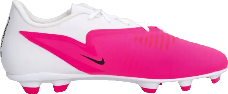 Pánské kopačky lisovky Nike Phantom 6 Low Club FG/MG bílo-růžové