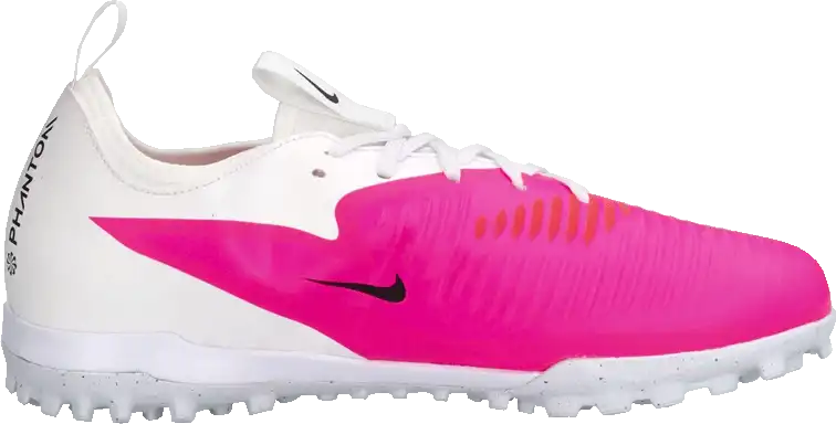 Dětské kopačky turfy Nike Phantom 6 Low Academy TF bílo-růžové