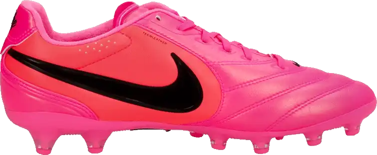 Pánské kopačky lisovky Nike Tiempo Ligera Pro AG růžové