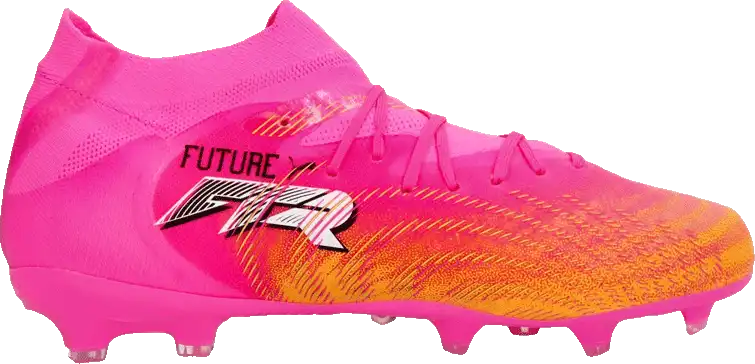 Dětské kopačky lisovky Puma Future 9 Pro FG/AG růžové