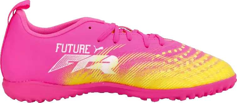 Dětské kopačky turfy Puma Future 9 Play TT růžové