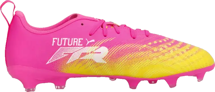 Dětské kopačky lisovky Puma Future 9 Play FG/AG růžové