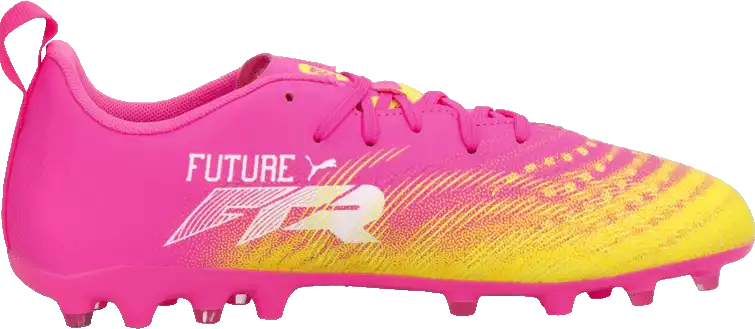 Dětské kopačky lisovky Puma Future 9 Play MG růžové