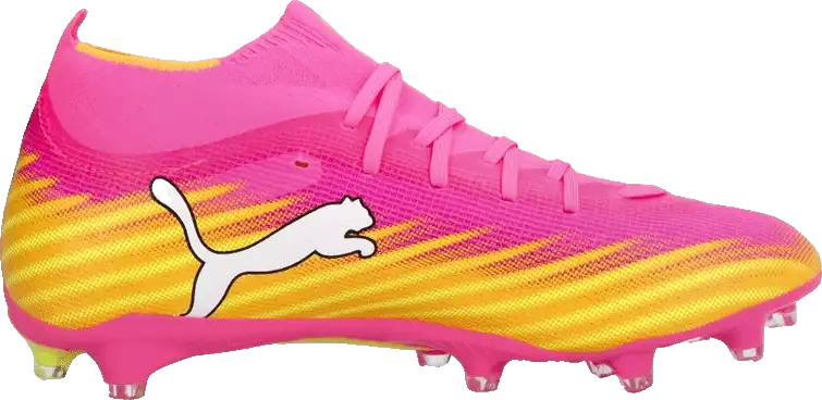 Dámské kopačky lisovky Puma Ultra 6 Match+ FG/AG růžové