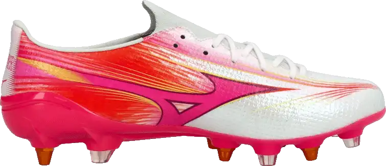 Pánské kopačky kolíky Mizuno Alpha III Japan Mix růžové