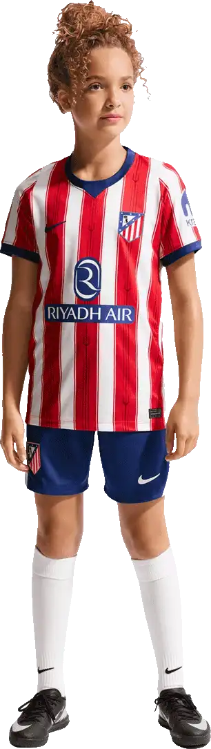 Dětský domácí fotbalový dres Nike Atletico Madrid 26/27 bílo-červený