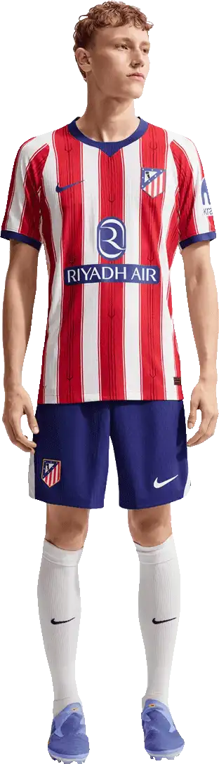 Pánský domácí zápasový dres Nike Atletico Madrid 26/27 bílo-červený