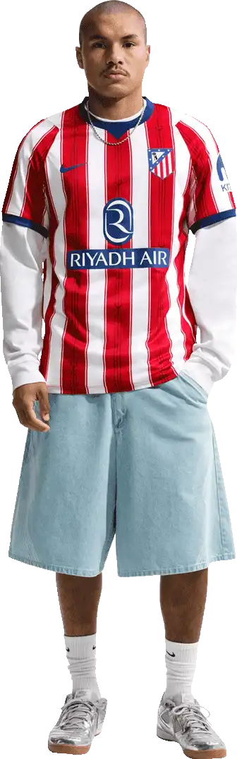 Pánský domácí fotbalový dres Nike Atletico Madrid 26/27 bílo-červený