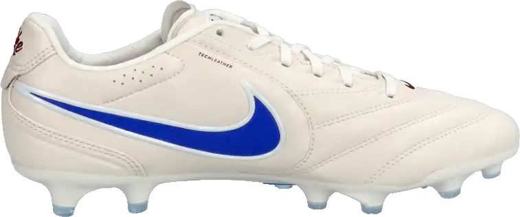 Pánské kopačky lisovky Nike Tiempo Ligera Pro FG béžové