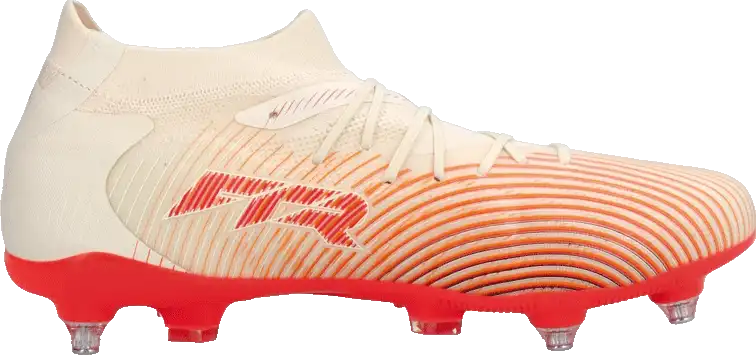 Pánské kopačky kolíky Puma Future 9 Match MxSG béžové