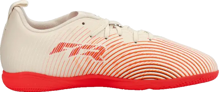 Dětské sálové kopačky Puma Future 98 Play IN béžové