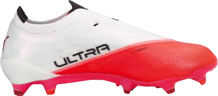 Pánské kopačky lisovky Puma Ultra Nitro 7 Ultimate LL FG BTK bílo-červené