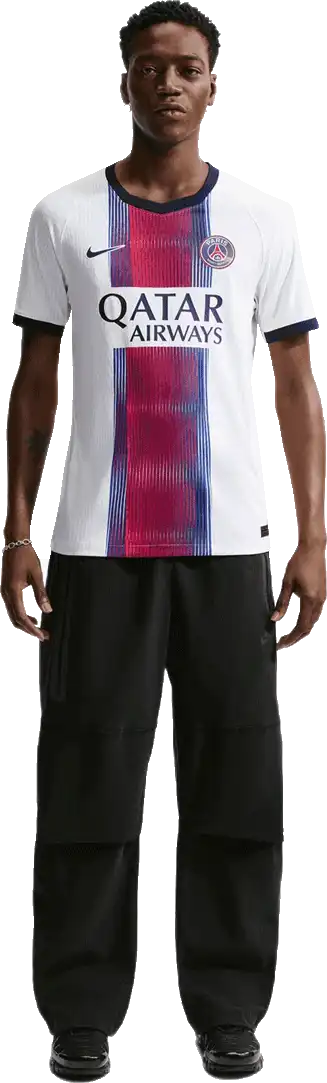 Pánský domácí zápasový fotbalový dres Nike PSG 26/27 bílý