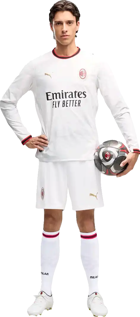 Pánský venkovní zápasový dres Puma AC Milan 26/27 DR bílý