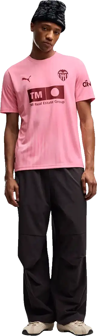 Pánský třetí fotbalový dres Puma Valencia CF 26/27 růžový