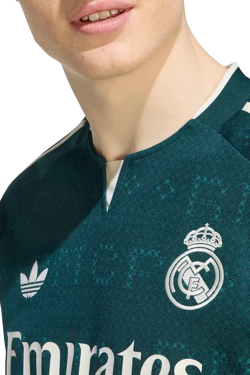 Pánský venkovní fotbalový dres Adidas Real Madrid 26/27 zelený