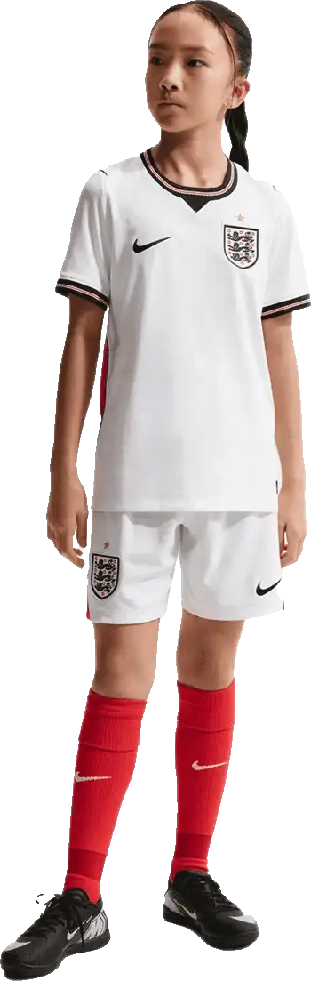 Dětský domácí fotbalový dres Nike Anglie 2026 bílý