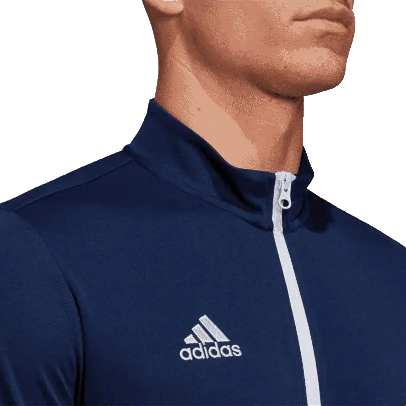 Pánská bunda na zip Adidas Entrada 22 Track tmavě modrá
