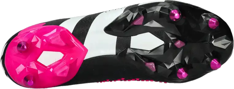 Pánské kopačky kolíky Adidas Predator Accuracy.1 SG černo-růžové