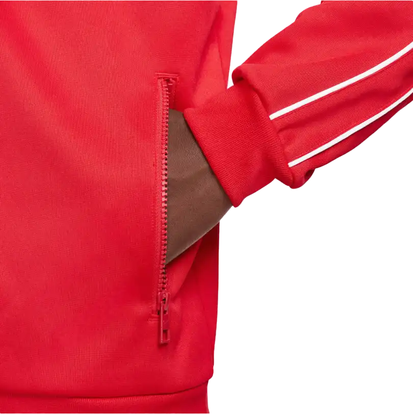 Pánská bunda se zipem Nike Sportswear Club červená