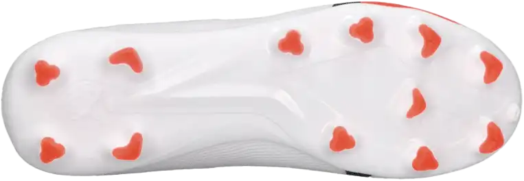 Dětské kopačky lisovky Puma Ultra Pro FG/AG bílo-červené