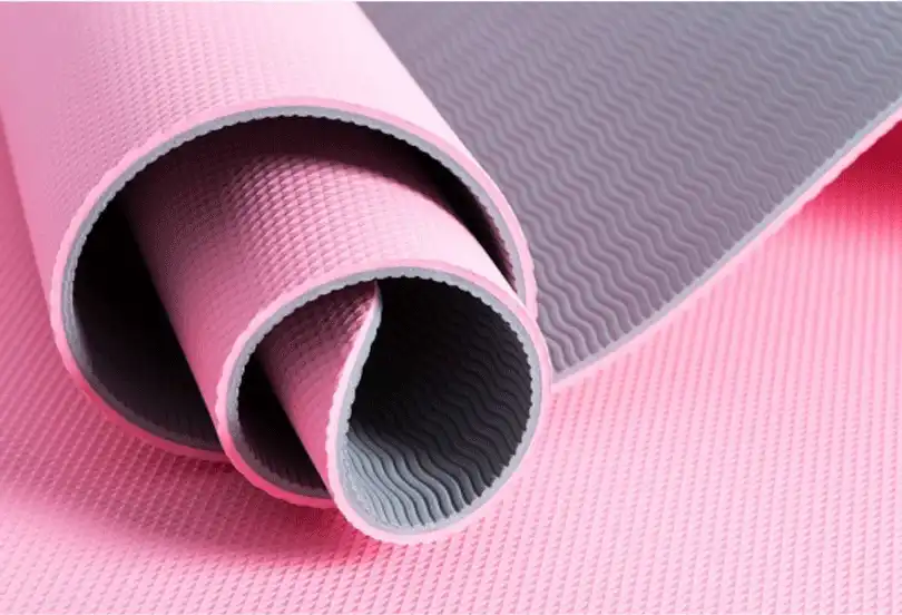 Podložka Mata fitness Pure2Improve TPE Joga Mat růžová 173 x 58 cm