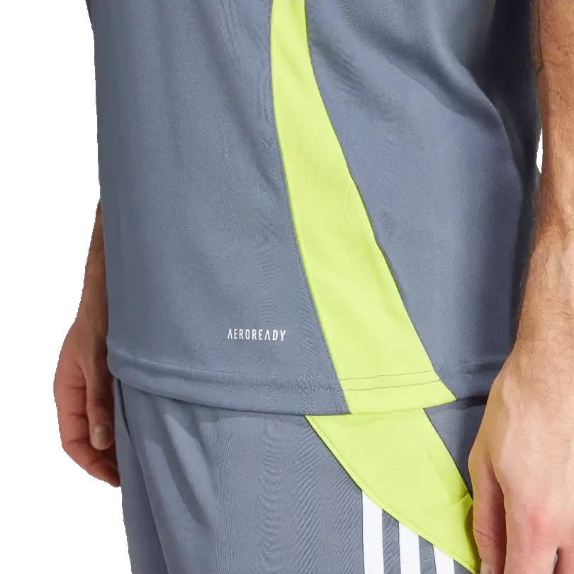 Pánský fotbalový dres AdidasTiro 24 Training šedý