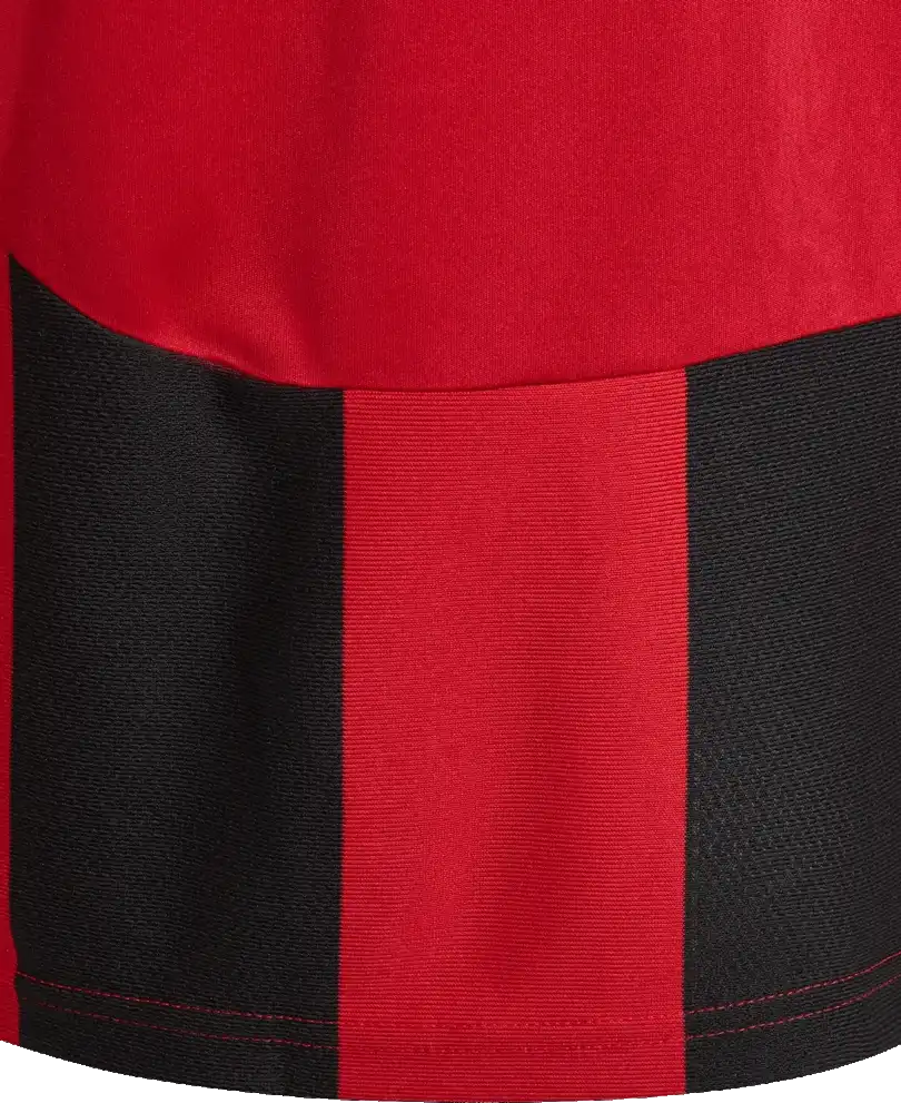 Dětský fotbalový dres Adidas Striped 24 červeno-černý
