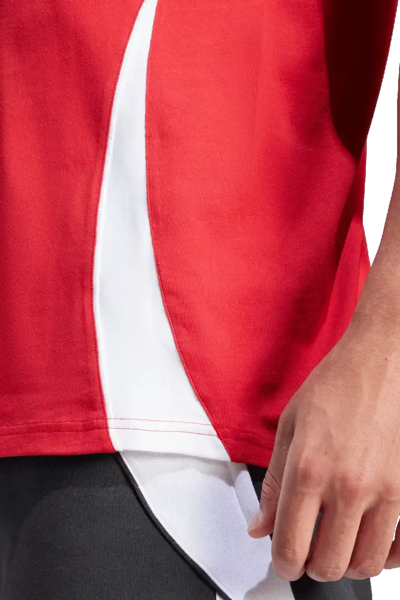 Pánské fotbalové tričko AdidasTiro 24 Sweat červené