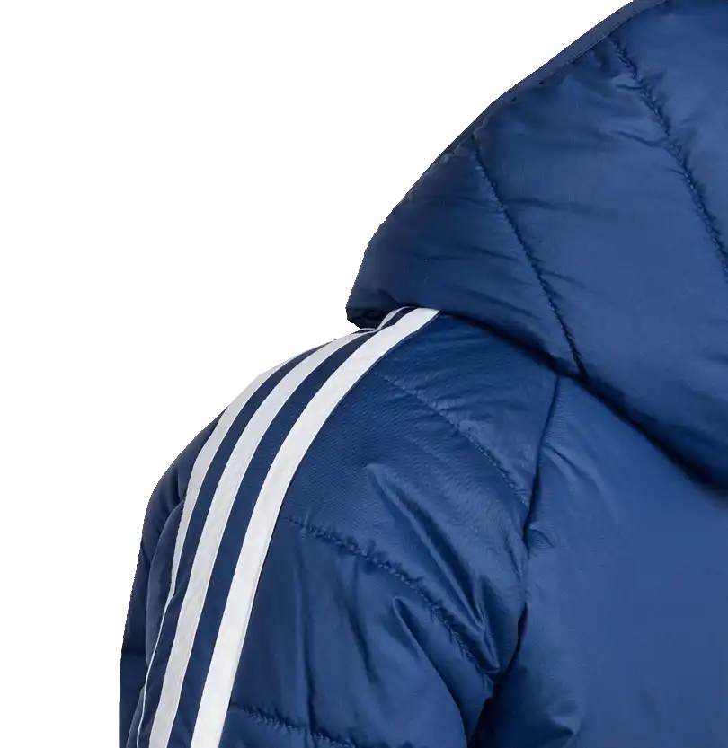 Dětská zimní bunda s kapucí Adidas Tiro 24 Winter modrá