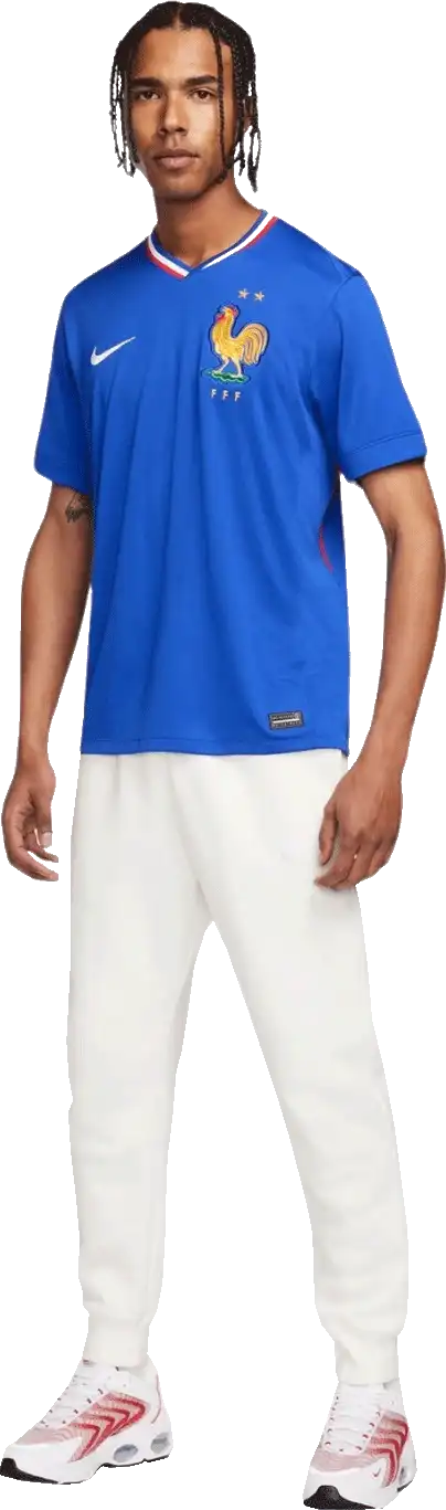 Pánský domácí fotbalový dres Nike Francie 2024 modrý