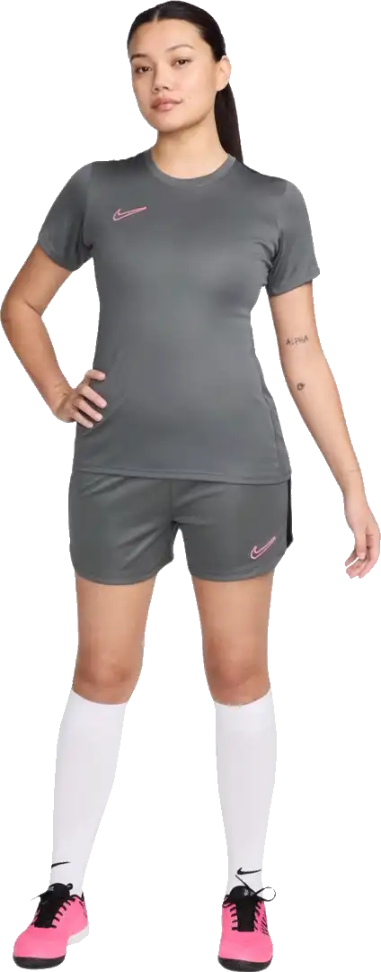 Dámské fotbalové šortky Nike Dri-FIT Academy 23 šedé