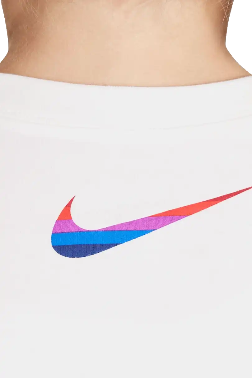 Dětské fotbalové tričko Nike Anglie 2024 Crest bílé