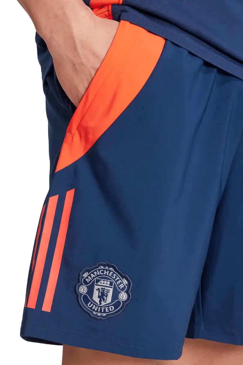 Pánské šortky Adidas Manchester United 24/25 Downtime modré