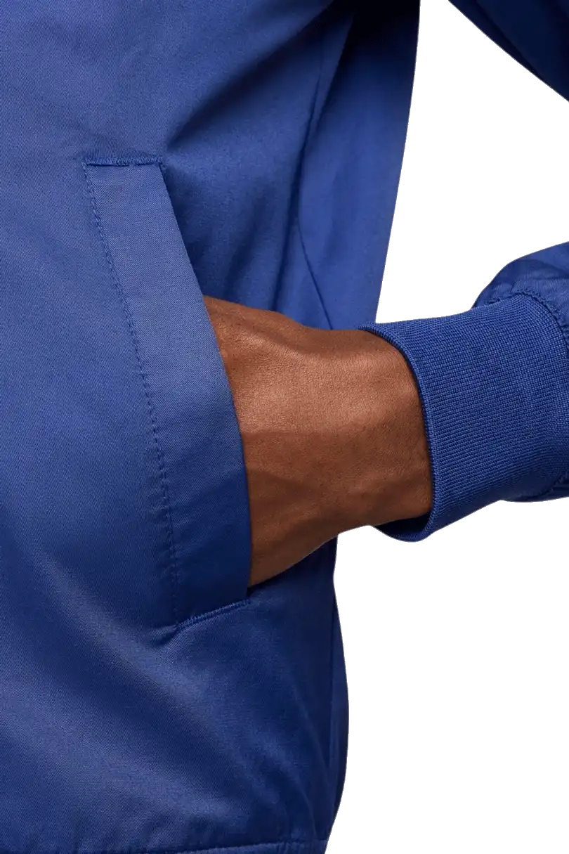 Pánský tkaný bomber Nike Anglie 2024 Essentials modrý