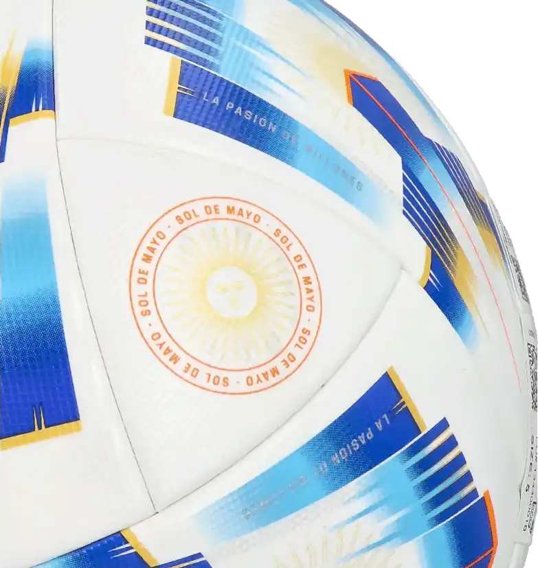 Fotbalový míč Adidas Argentina 2024 Competition bílý velikost 4