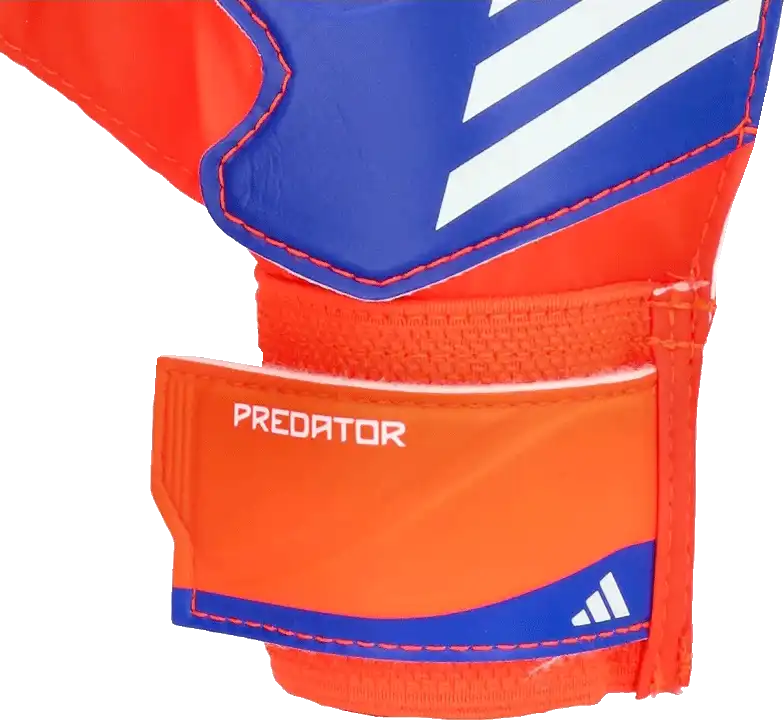 Dětské brankářské rukavice Adidas Predator Training modro-červené