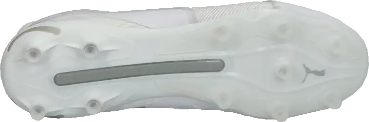 Pánské kopačky lisovky Puma King Ultimate FG/AG zcela bílé