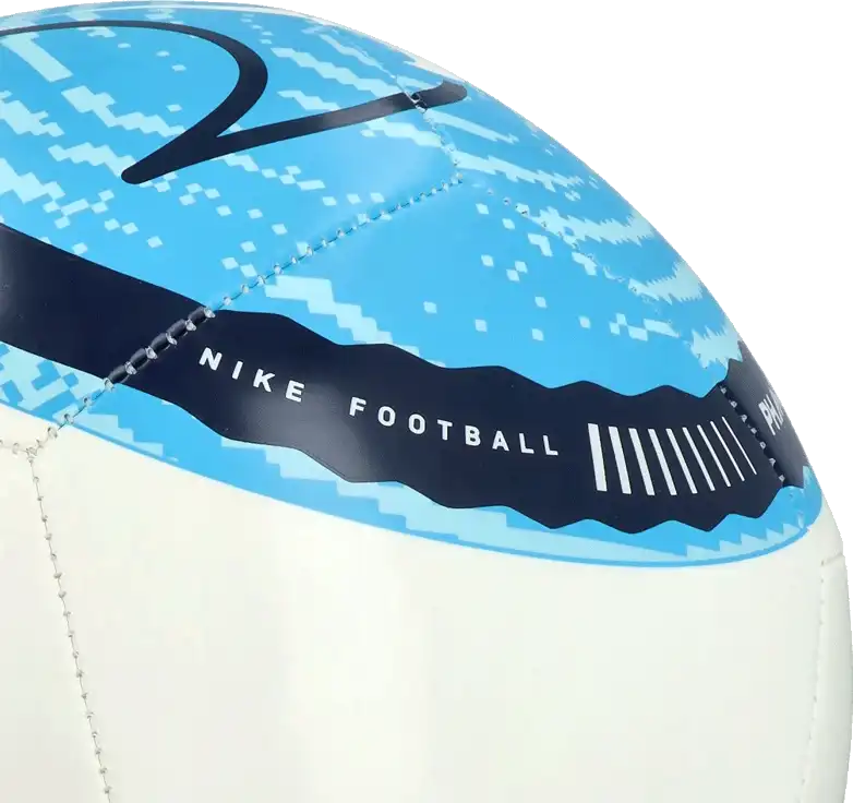 Fotbalový míč Nike Phantom velikost 5 bílo-blankytný