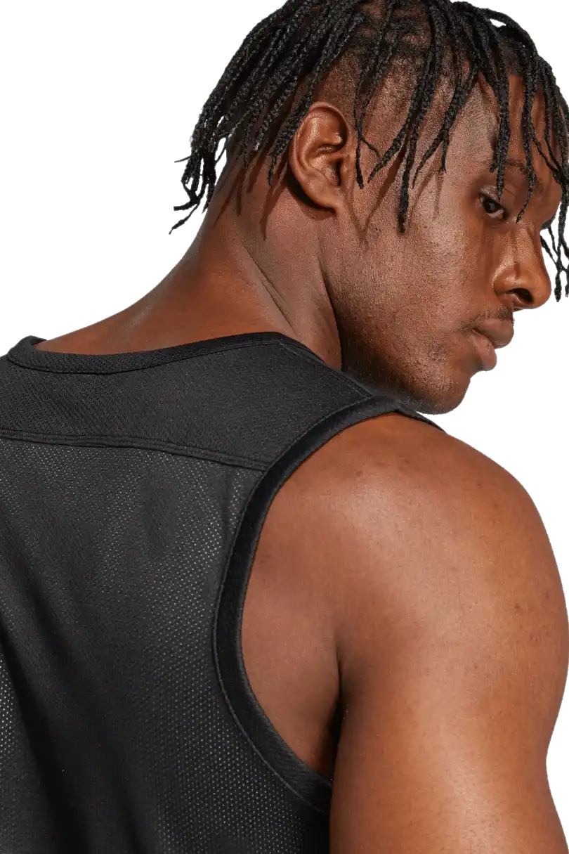Pánský oboustranný dres bez rukávů Adidas 3G Speed Reversible černý