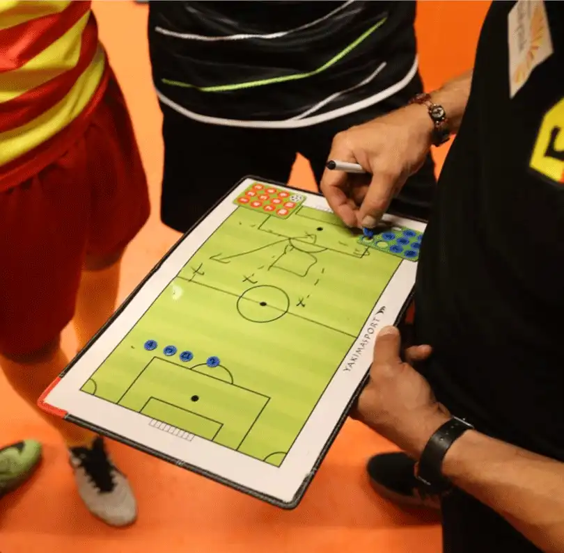 Taktická tabule trenéra Yakimasport Gold černá