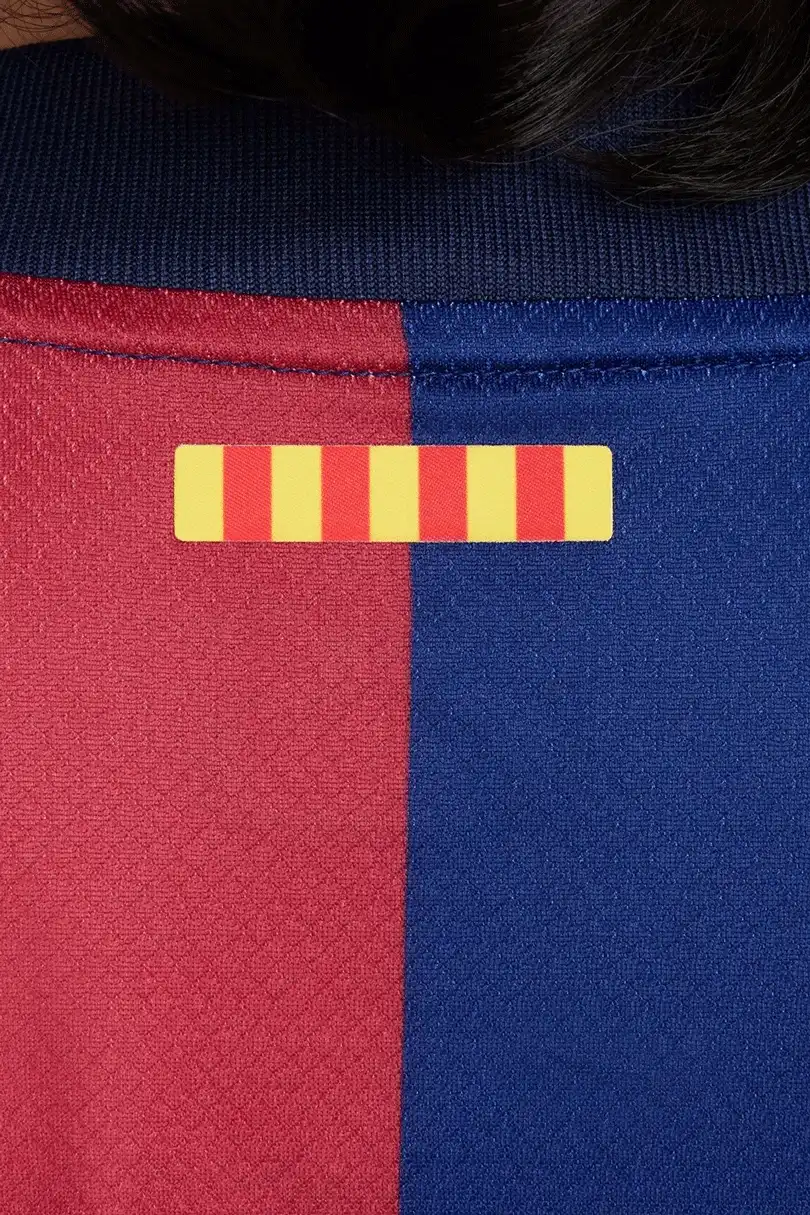 Dětský domácí dres Nike FC Barcelona 24/25 modro-červený bez sponzora