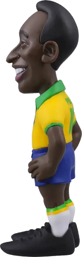 Sběratelská figurka Minix Brazílie Pelé 12 cm žlutá